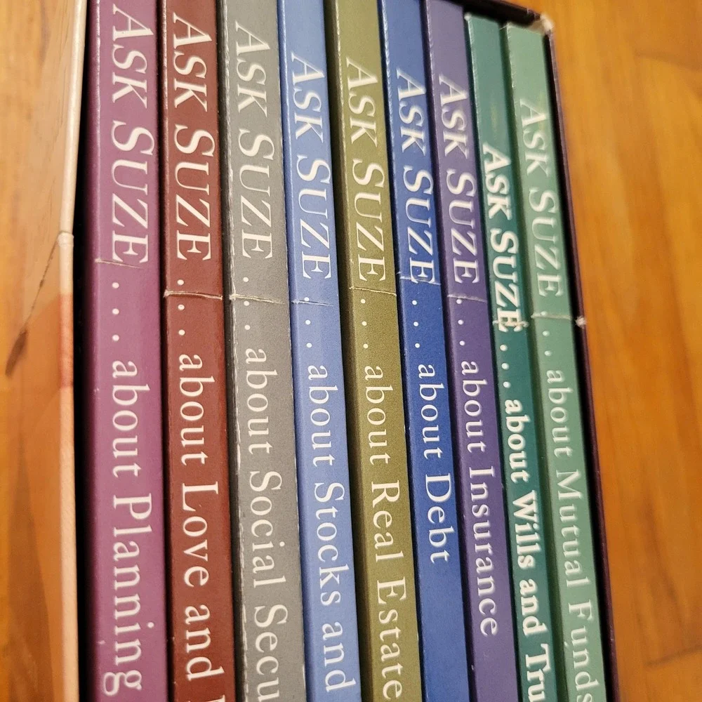 Ask Suze Financial Library 9 Volume Set Suze Orman Complete Collection‎ Gift